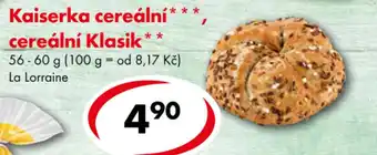 CBA Kaiserka cereální cereální Klasik nabídka