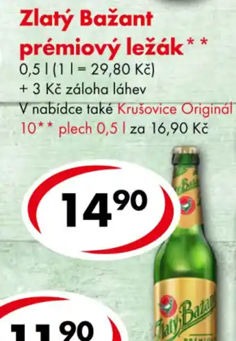 Zlatý Bažant prémiový ležák