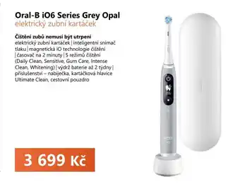 Expert Oral-B i06 Series Grey Opal elektrický zubní kartáček nabídka