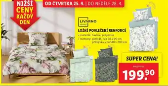 Lidl Ložní povlečení renforcé nabídka