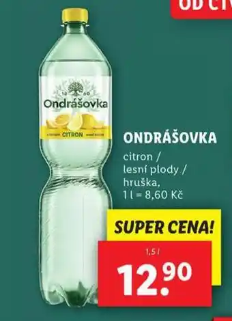 Lidl Ondrášovka nabídka