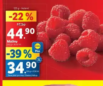 Lidl Maliny nabídka