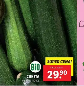 Lidl Cuketa nabídka