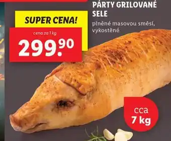 Lidl Párty grilované sele nabídka