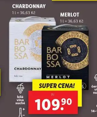 Lidl Chardonnay nabídka