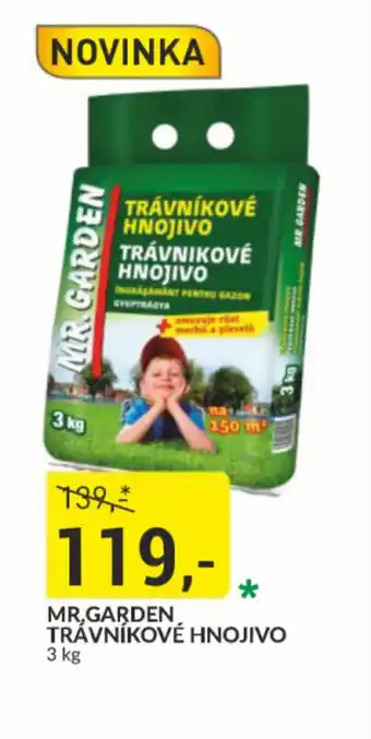 Baumax MR,GARDEN TRÁVNÍKOVÉ HNOJIVO nabídka