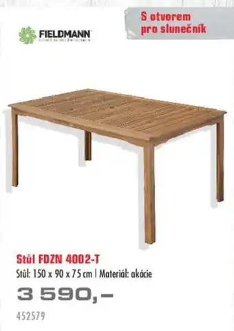 Uni Hobby Stůl FDZN 4002-T nabídka