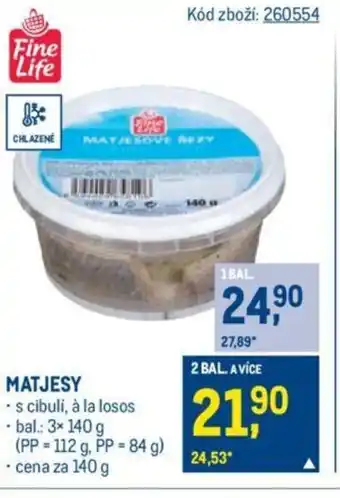 Makro MATJESY nabídka