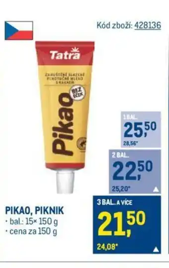 Makro PIKAO, PIKNIK nabídka