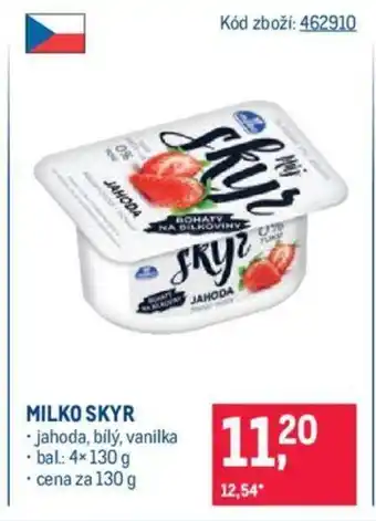 Makro MILKO SKYR nabídka
