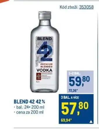 Makro BLEND 42 42% nabídka