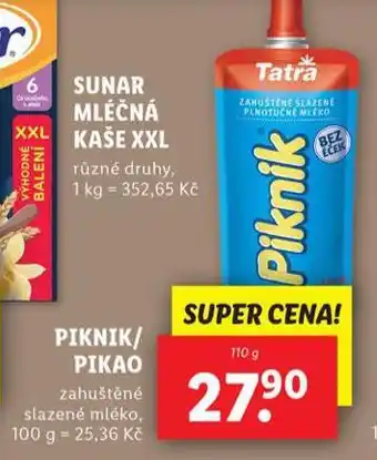 Lidl Piknik nabídka