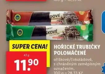 Lidl Hořické trubičky nabídka