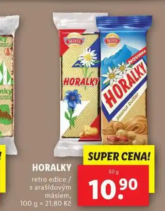 Lidl Horalky nabídka