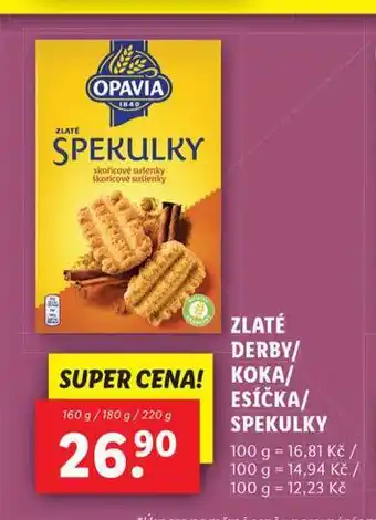 Lidl Zlaté derby nabídka