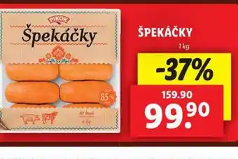 Lidl Špekáčky nabídka