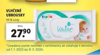 Lidl Vlhčené ubrousky nabídka