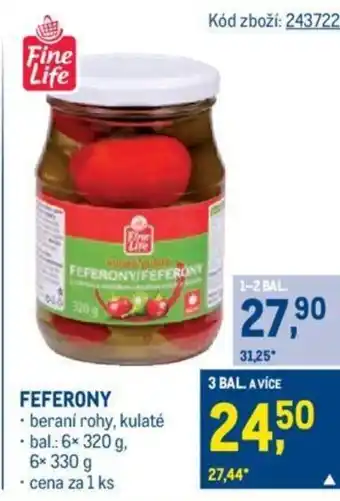 Makro FEFERONY nabídka