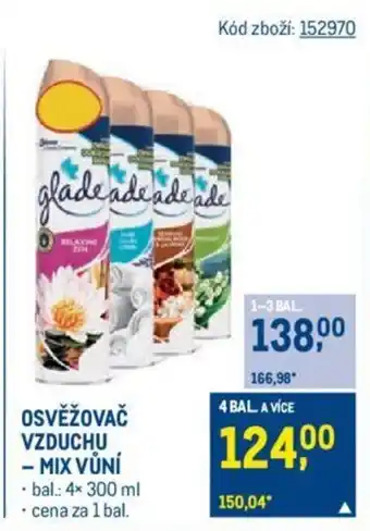 Makro OSVĚŽOVAČ VZDUCHU - MIX VŮNÍ nabídka