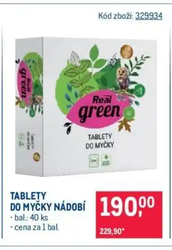 Makro TABLETY DO MYČKY NÁDOBÍ nabídka