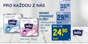 Makro DÁMSKÉ HYGIENICKÉ VLOŽKY nabídka