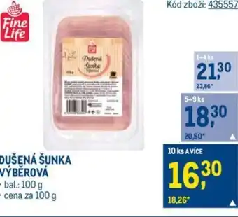 Makro DUŠENÁ ŠUNKA VÝBĚROVÁ nabídka