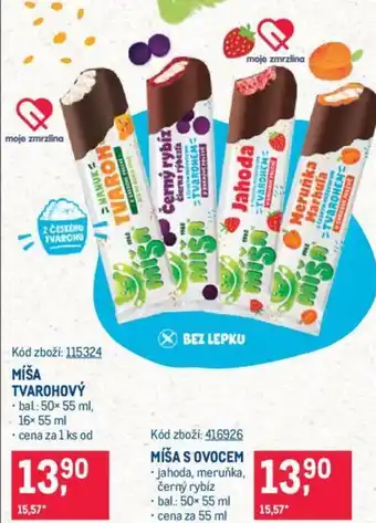 Makro MÍŠA TVAROHOVÝ nabídka