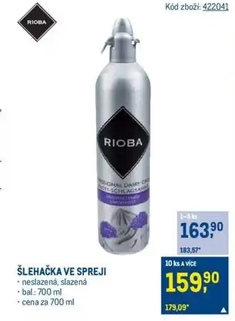 Makro ŠLEHAČKA VE SPREJI nabídka