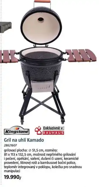 Bauhaus Gril na uhlí Kamado nabídka