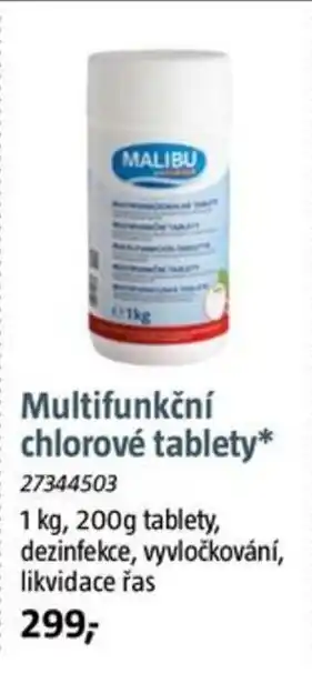 Bauhaus Multifunkční chlorové tablety nabídka