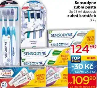 TOP drogerie Sensodyne zubní pasta nabídka