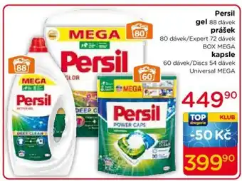 TOP drogerie Persil gel 88 dávek prášek nabídka