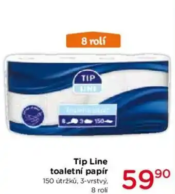 TOP drogerie Tip Line toaletní papír nabídka