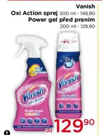 TOP drogerie Vanish Oxi Action sprej nabídka