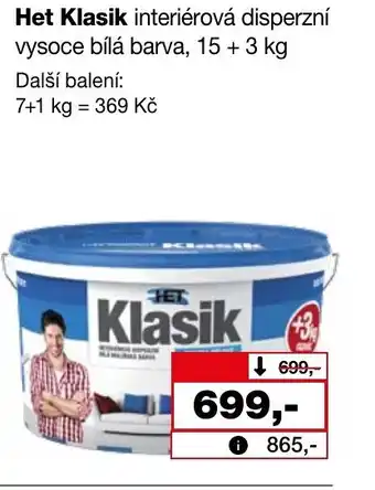 Barvy a laky drogerie Het Klasik nabídka