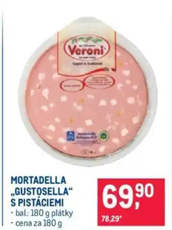 Makro MORTADELLA „GUSTOSELLA“ S PISTÁCIEMI nabídka