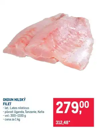 Makro OKOUN NILSKÝ FILET nabídka