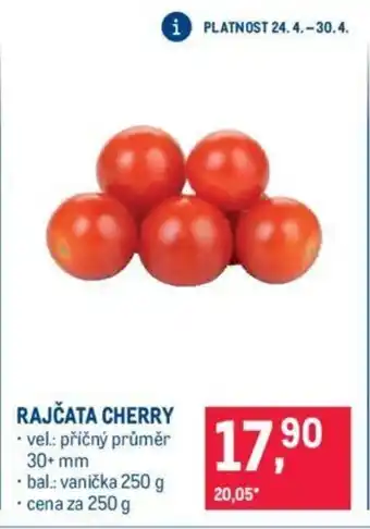 Makro RAJČATA CHERRY nabídka