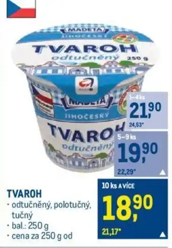 Makro TVAROH nabídka