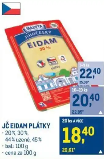 Makro JČ EIDAM PLÁTKY nabídka