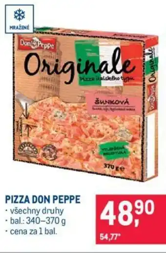 Makro PIZZA DON PEPPE nabídka