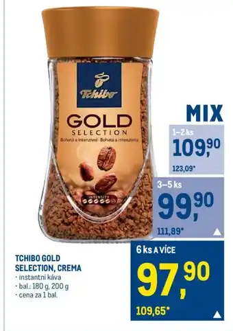 Makro TCHIBO GOLD SELECTION, CREMA nabídka
