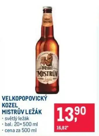 Makro VELKOPOPOVICKÝ KOZEL MISTRŮV LEŽÁK nabídka