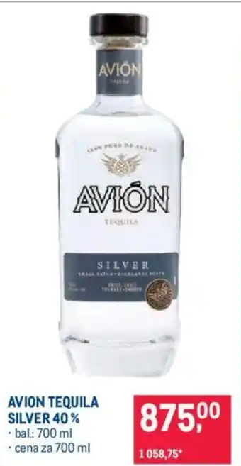 Makro AVION TEQUILA SILVER 40% nabídka