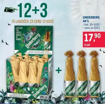 Makro UNDERBERG 44% nabídka