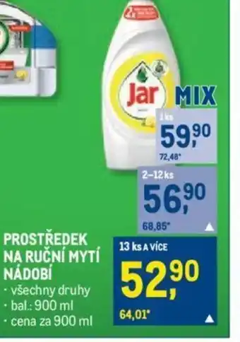 Makro PROSTŘEDEK NA RUČNÍ MYTÍ NÁDOBÍ nabídka