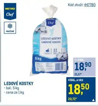 Makro LEDOVÉ KOSTKY nabídka