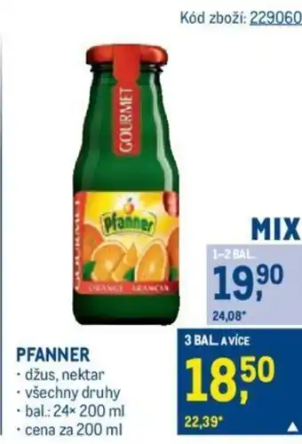 Makro PFANNER nabídka