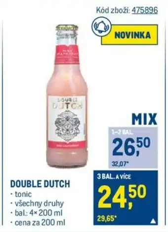 Makro DOUBLE DUTCH nabídka