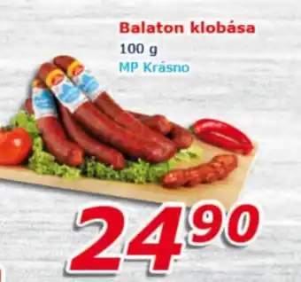 ESO MARKET Balaton klobása 100 g nabídka